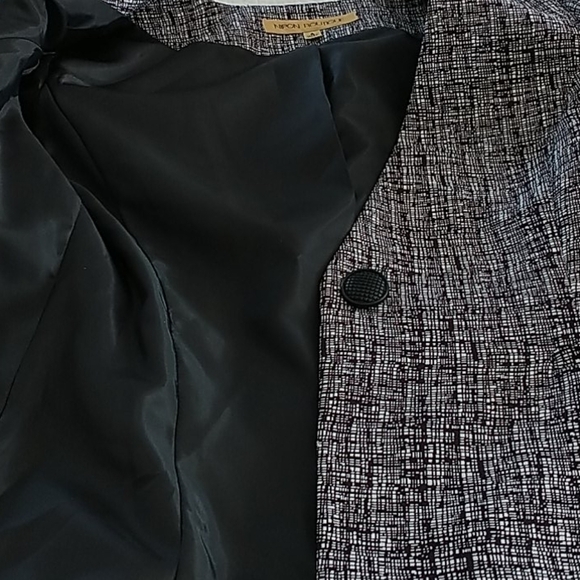 Nipon Boutique Brown/Cream Career Blazer 4 - Picture 9 of 10